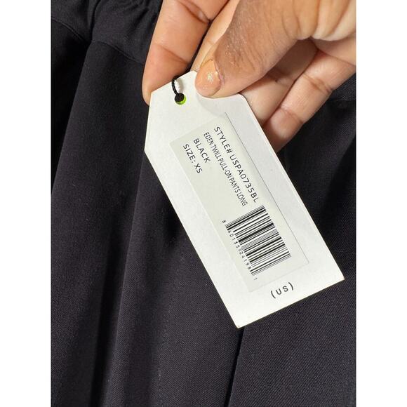 Universal Standard Pants Women XS (10-12) Eden Twill Pull On Long Minimalist NWT - Picture 3 of 8